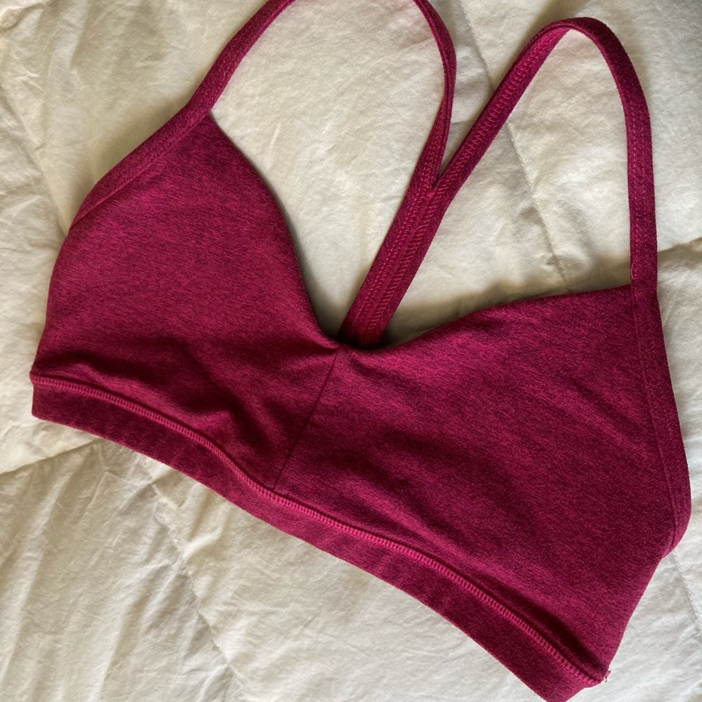 Fleo Reinette Sports Bra Plum Cherry Size M